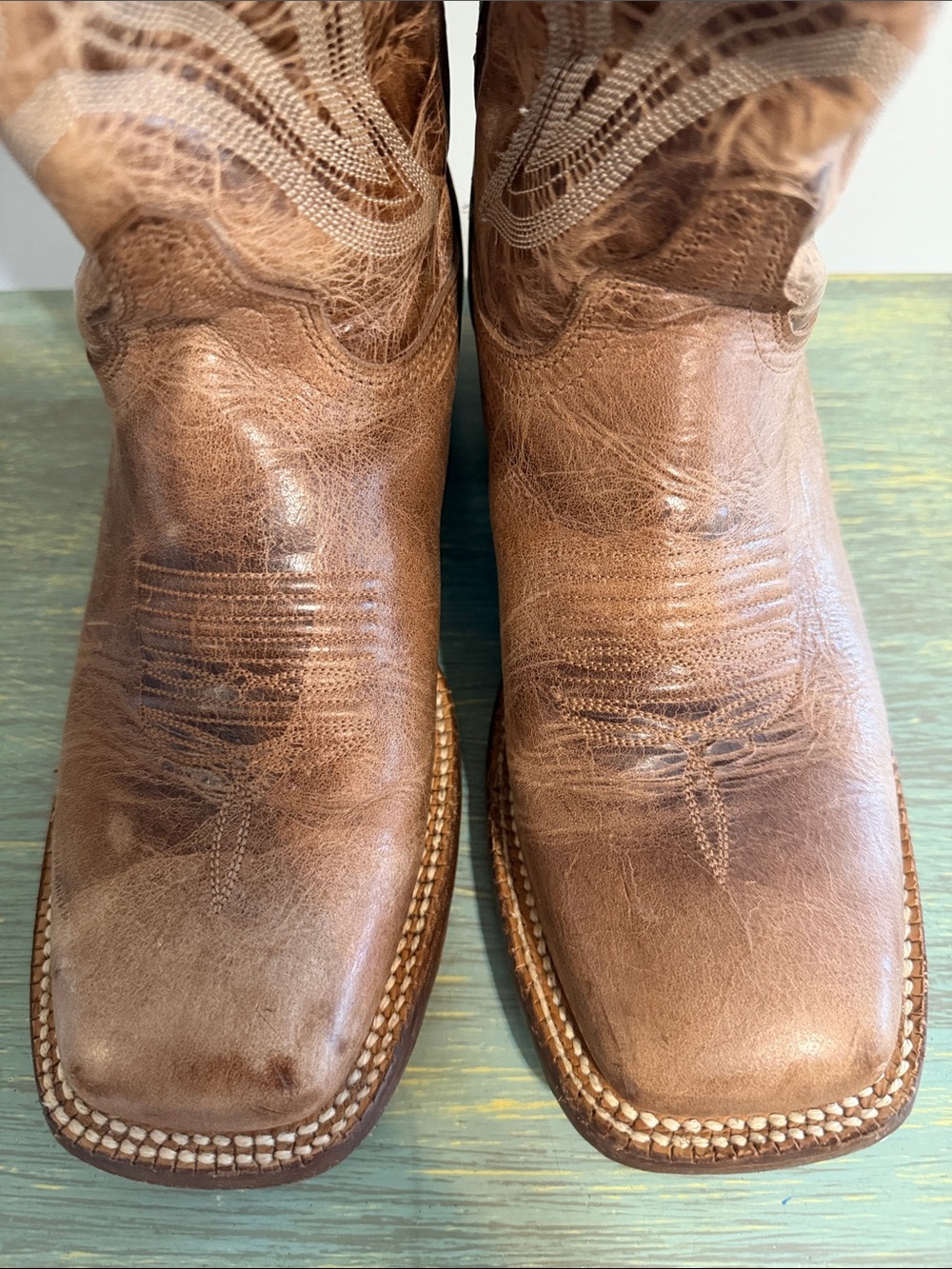Idyllwind Brown Leather Western Cowboy Boots - Picture 5 of 6